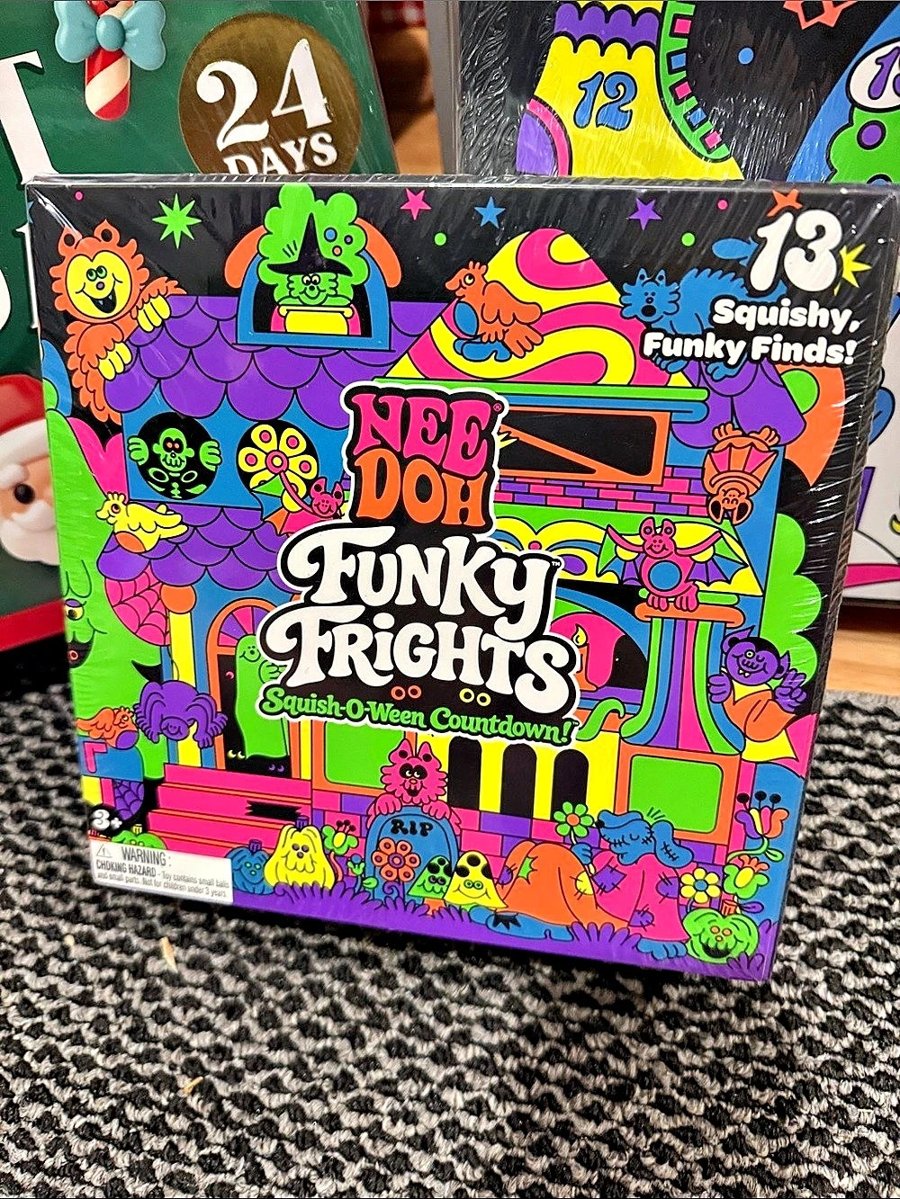 NeeDoh Funky Frights Squishy Advent Countdown Squishy Advent Countdown NWT
